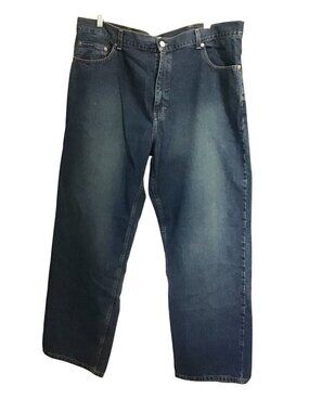 CALVIN KLEIN - MEDIUM WASH STRAIGHT LEG COTTON MEN'S JEANS SIZE 40X30